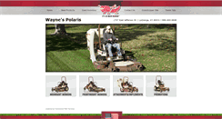 Desktop Screenshot of grasshoppermower.waynesoutdoorequipment.com